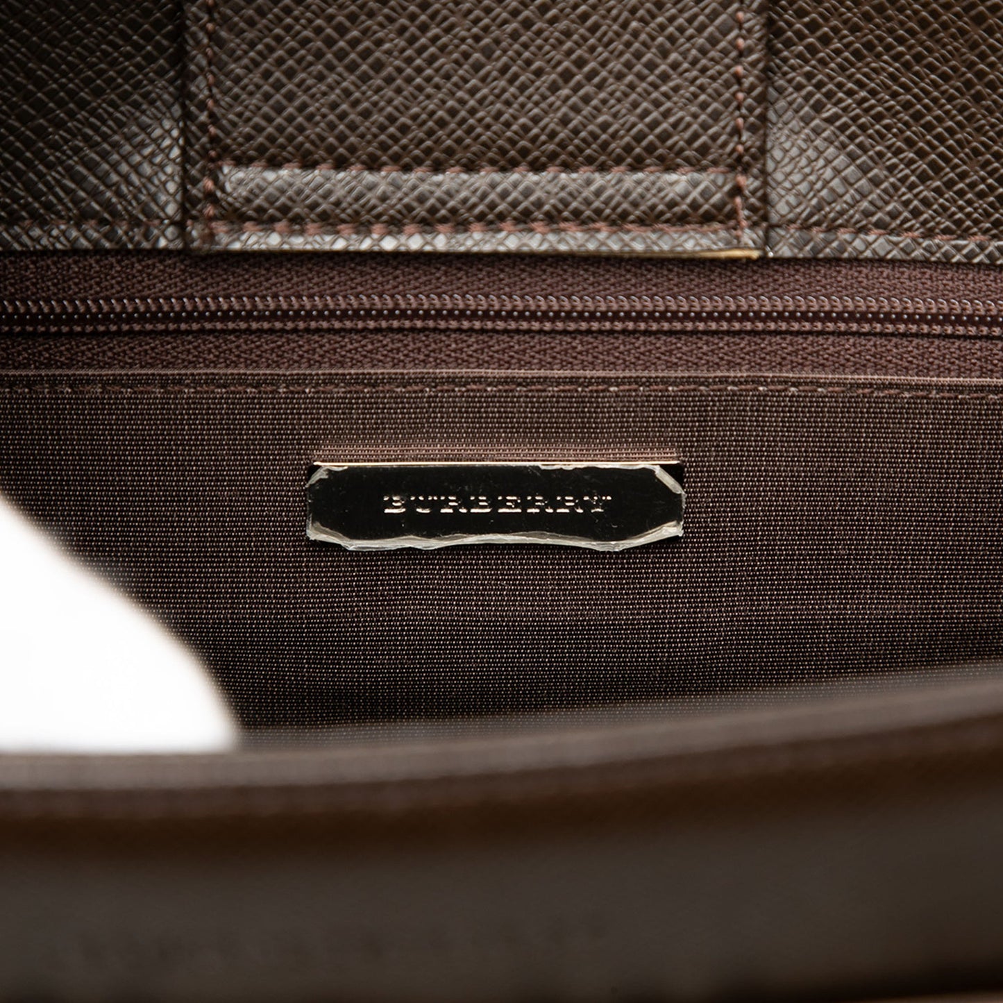 Burberry House Check Canvas Handbag