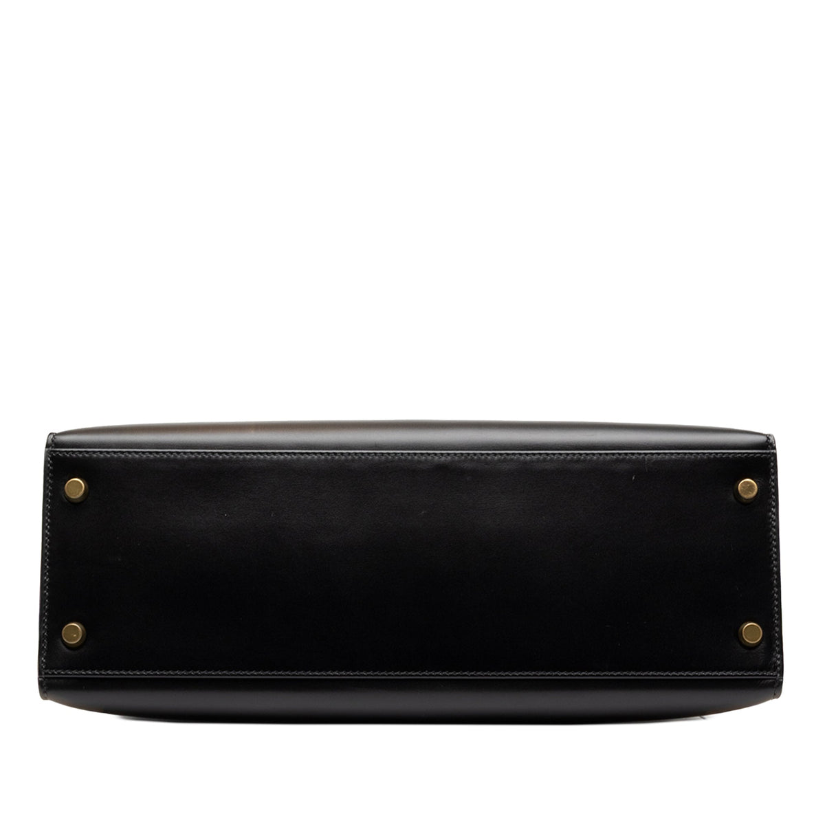 Hermès Box Calf Kelly Sellier 32 — Black