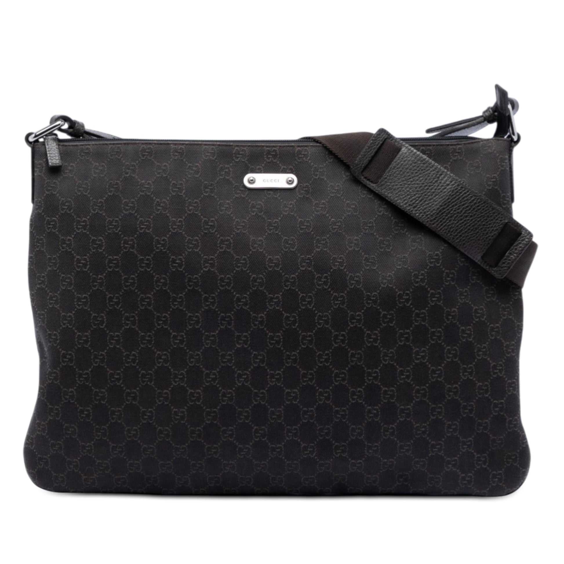 GG Denim Crossbody