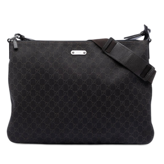 GG Denim Crossbody