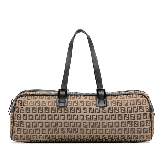Fendi Zucchino Canvas Handbag