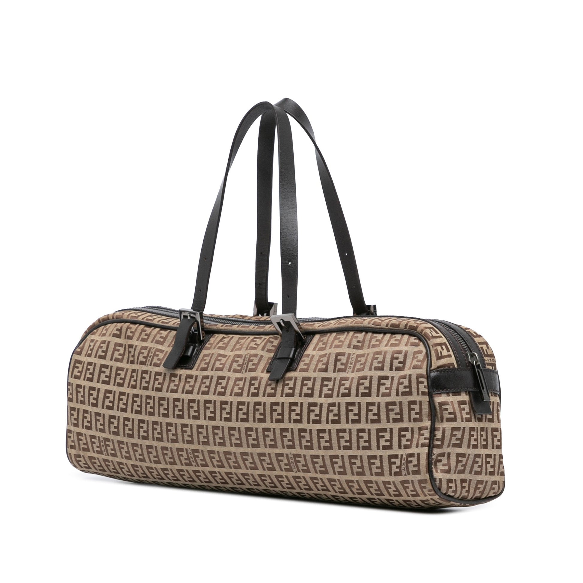 Fendi Zucchino Canvas Handbag