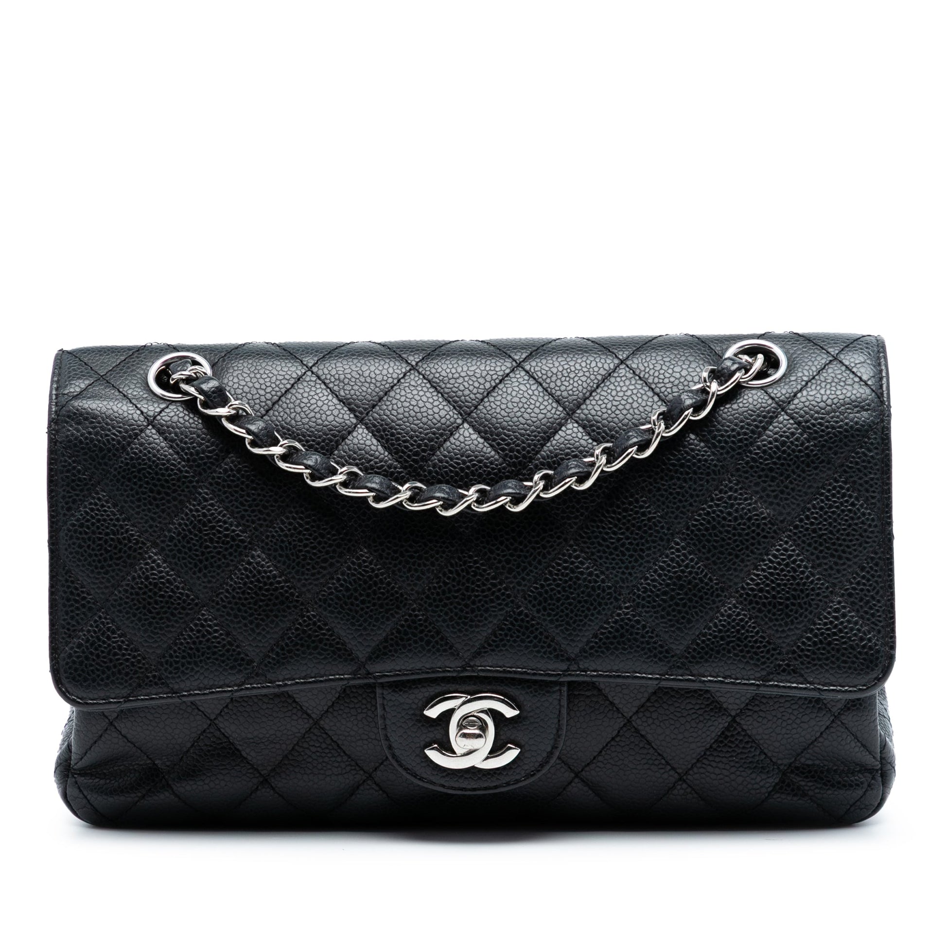 Chanel Medium Classic Caviar Double Flap