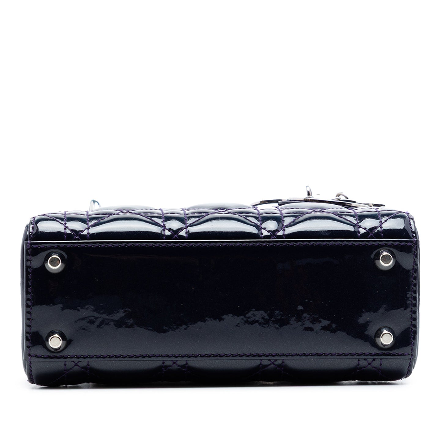 Dior Mini Patent Cannage Lady Dior