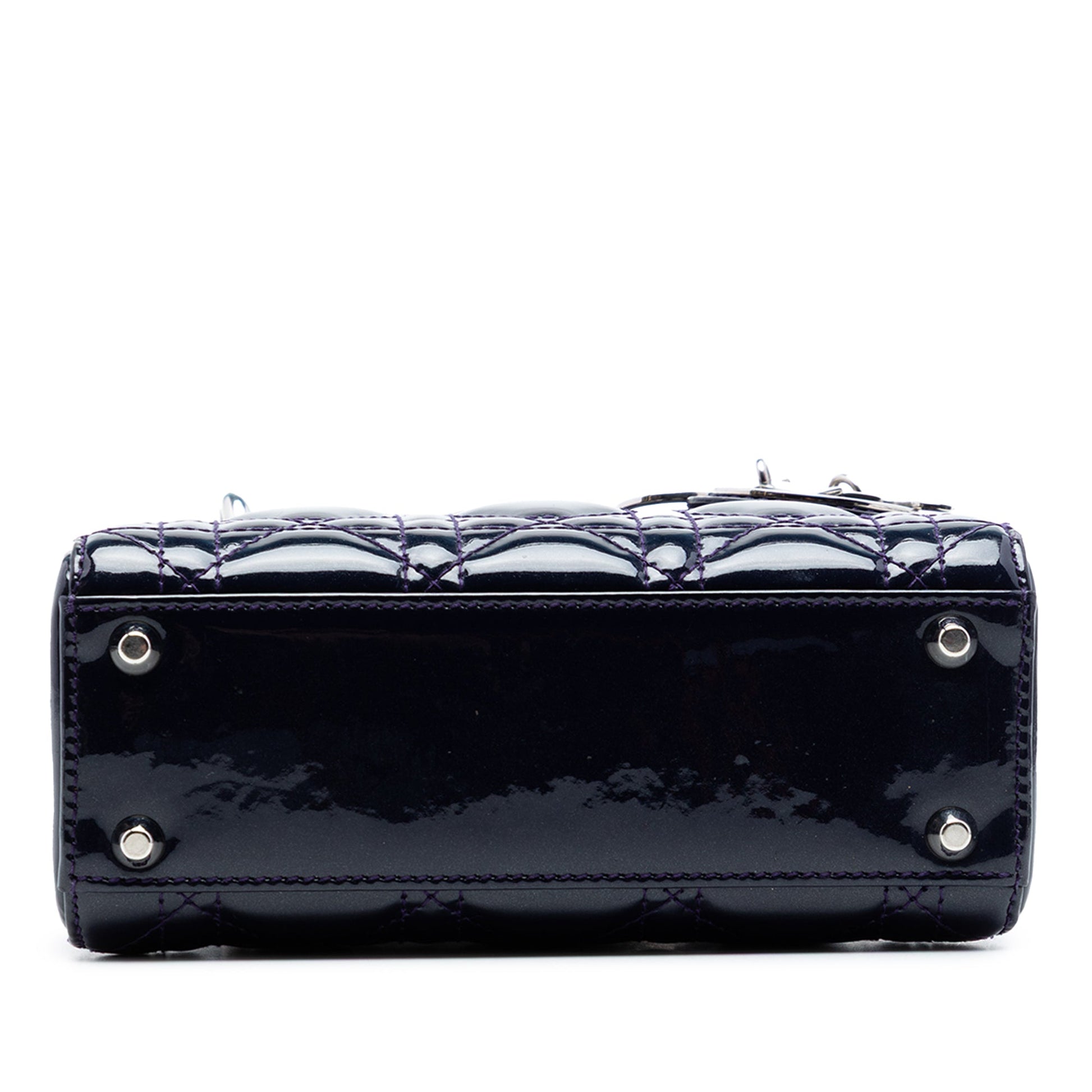 Dior Mini Patent Cannage Lady Dior
