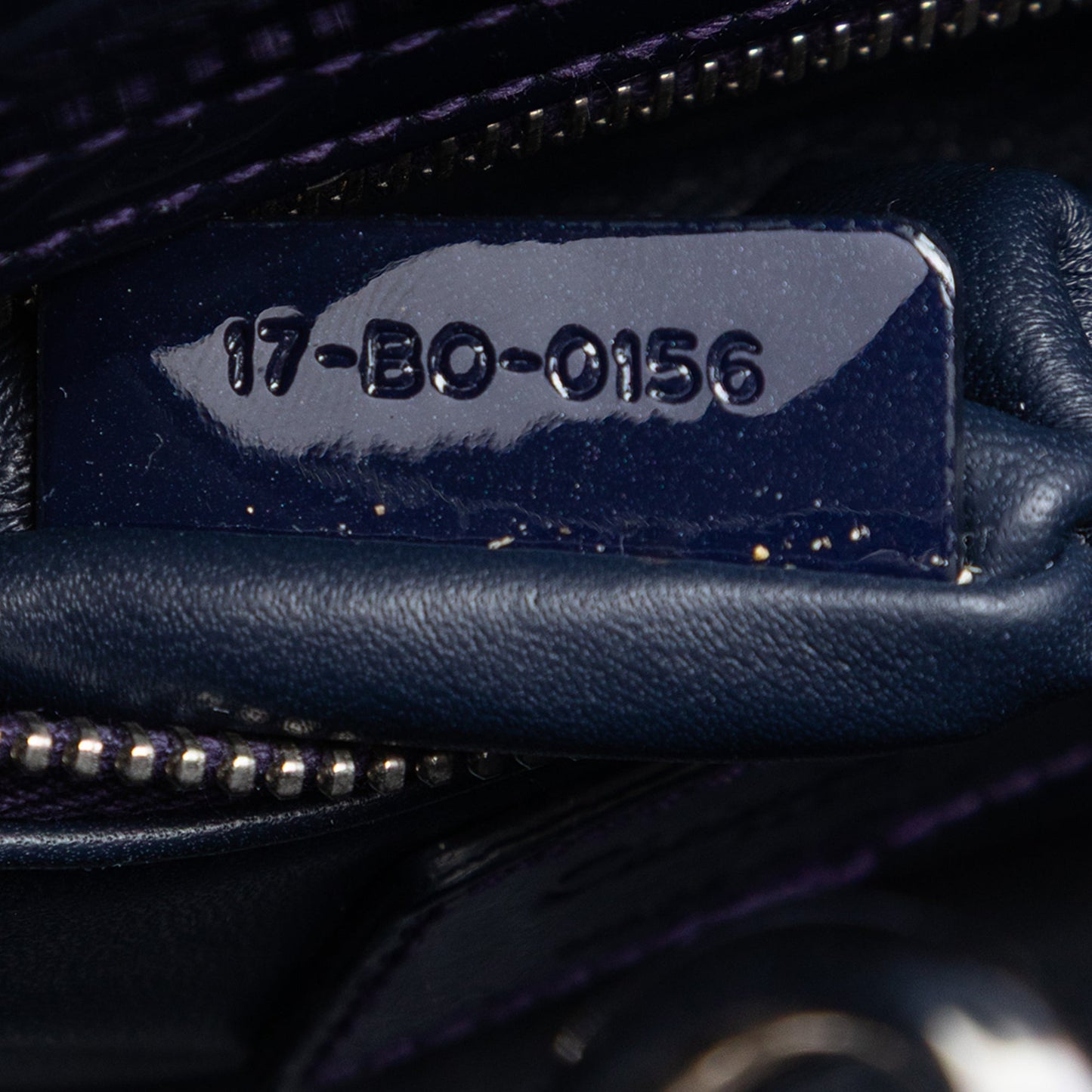 Dior Mini Patent Cannage Lady Dior