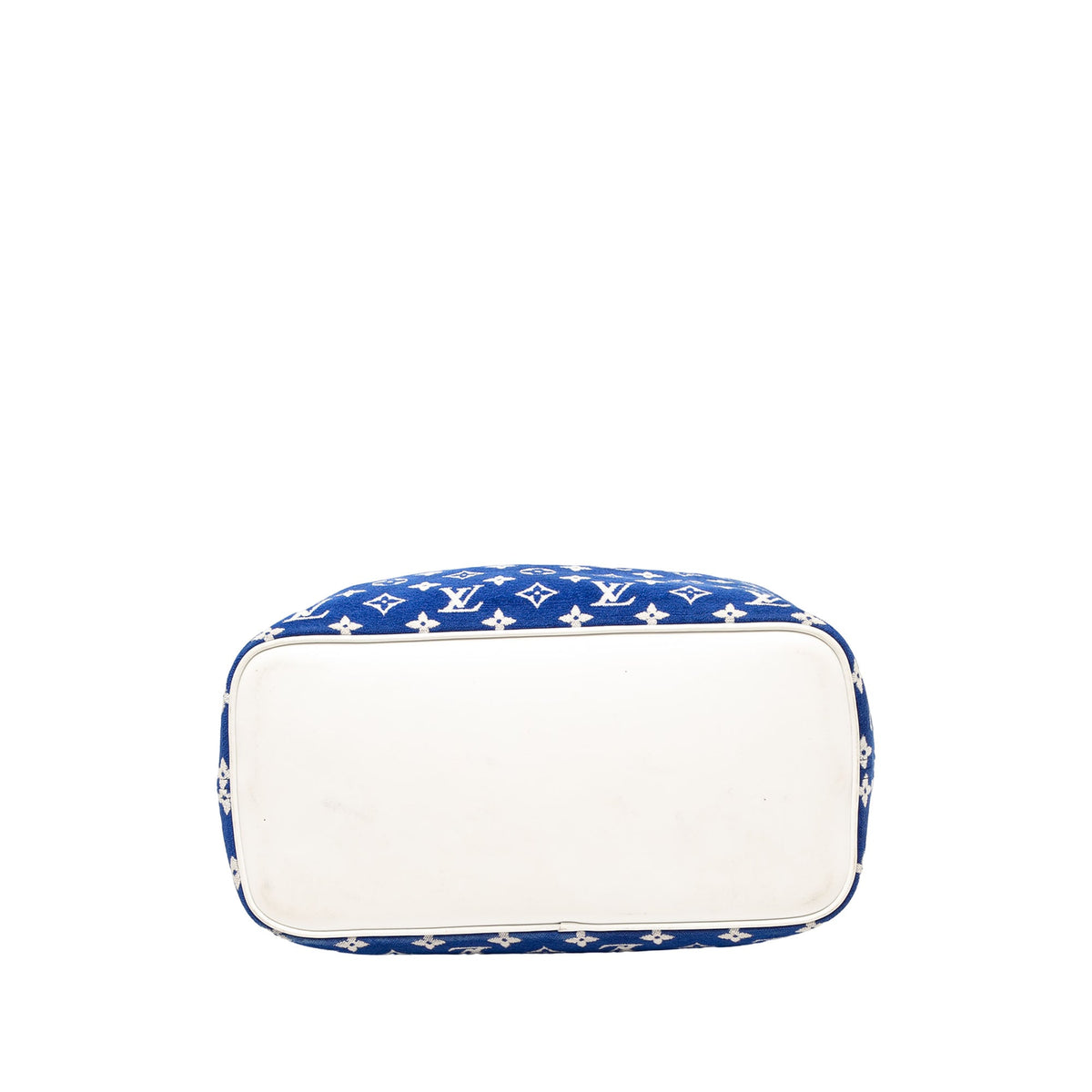 Louis Vuitton LV Match Monogram Jacquard Velvet Neverfull MM — Blue