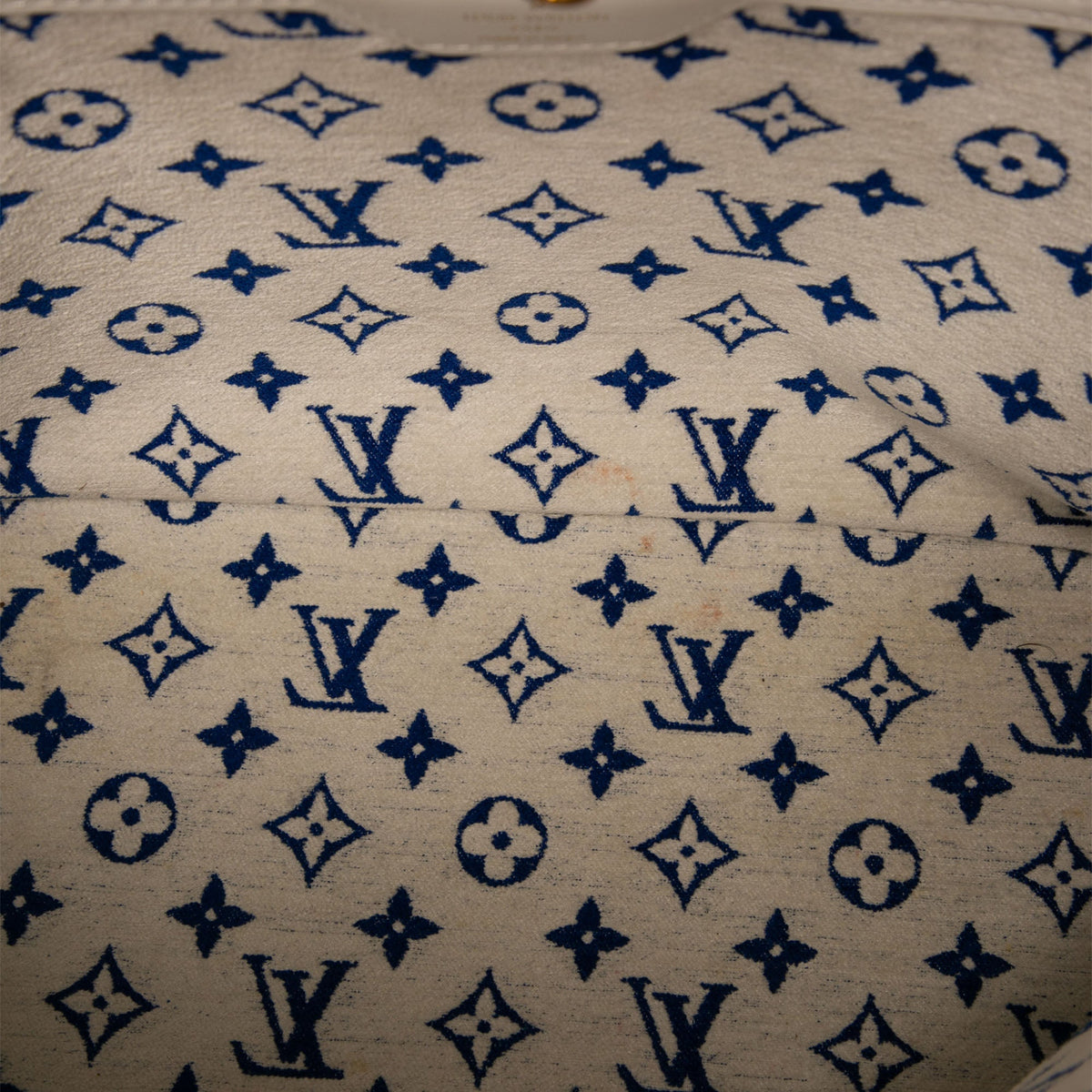 Louis Vuitton LV Match Monogram Jacquard Velvet Neverfull MM — Blue