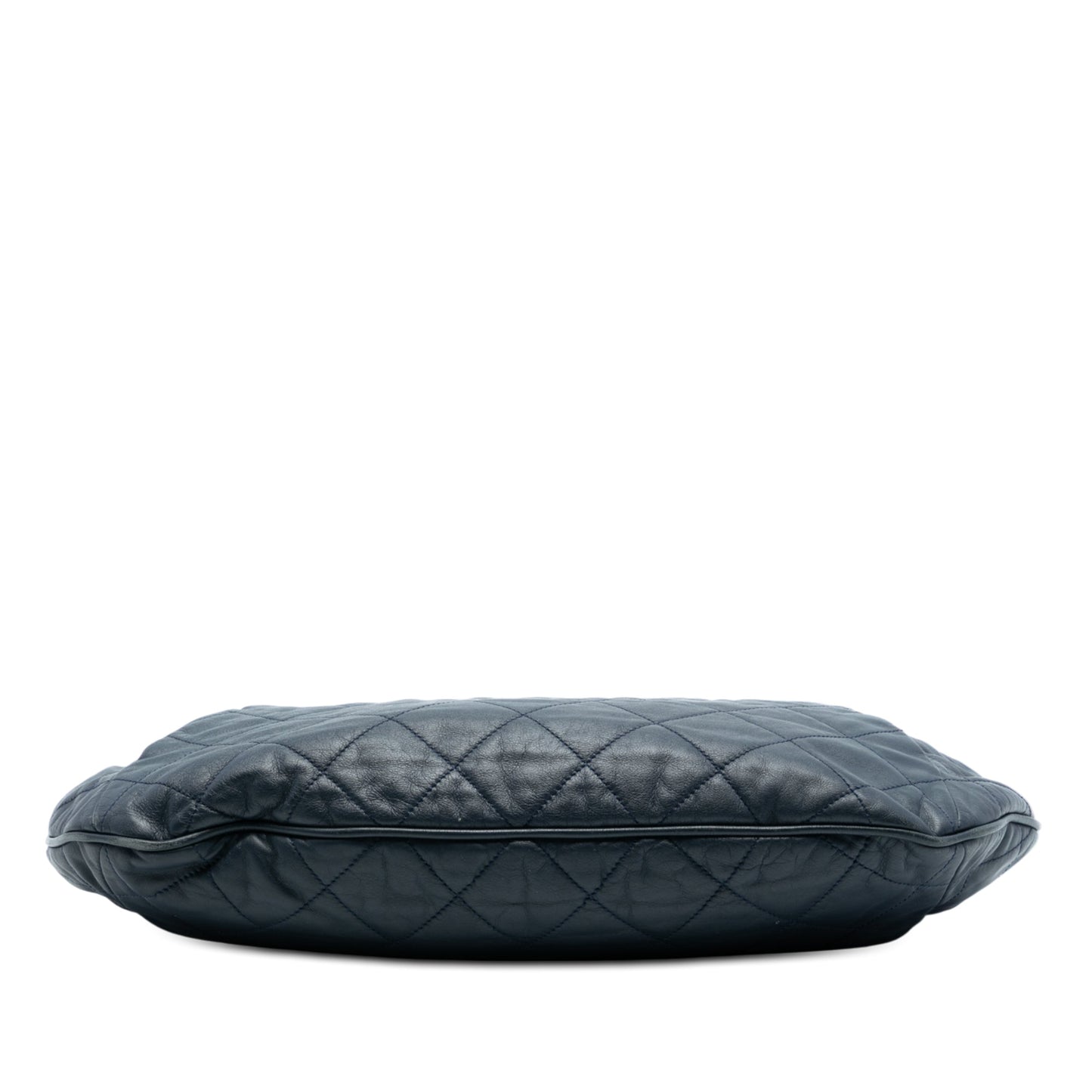 Chanel Quilted Calfskin Coco Pleats Hobo