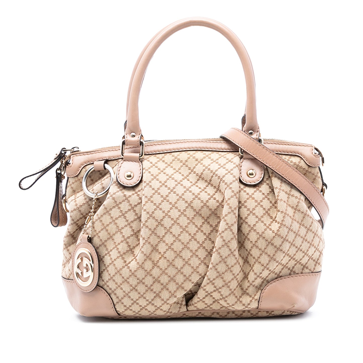 Diamante Canvas Sukey Satchel