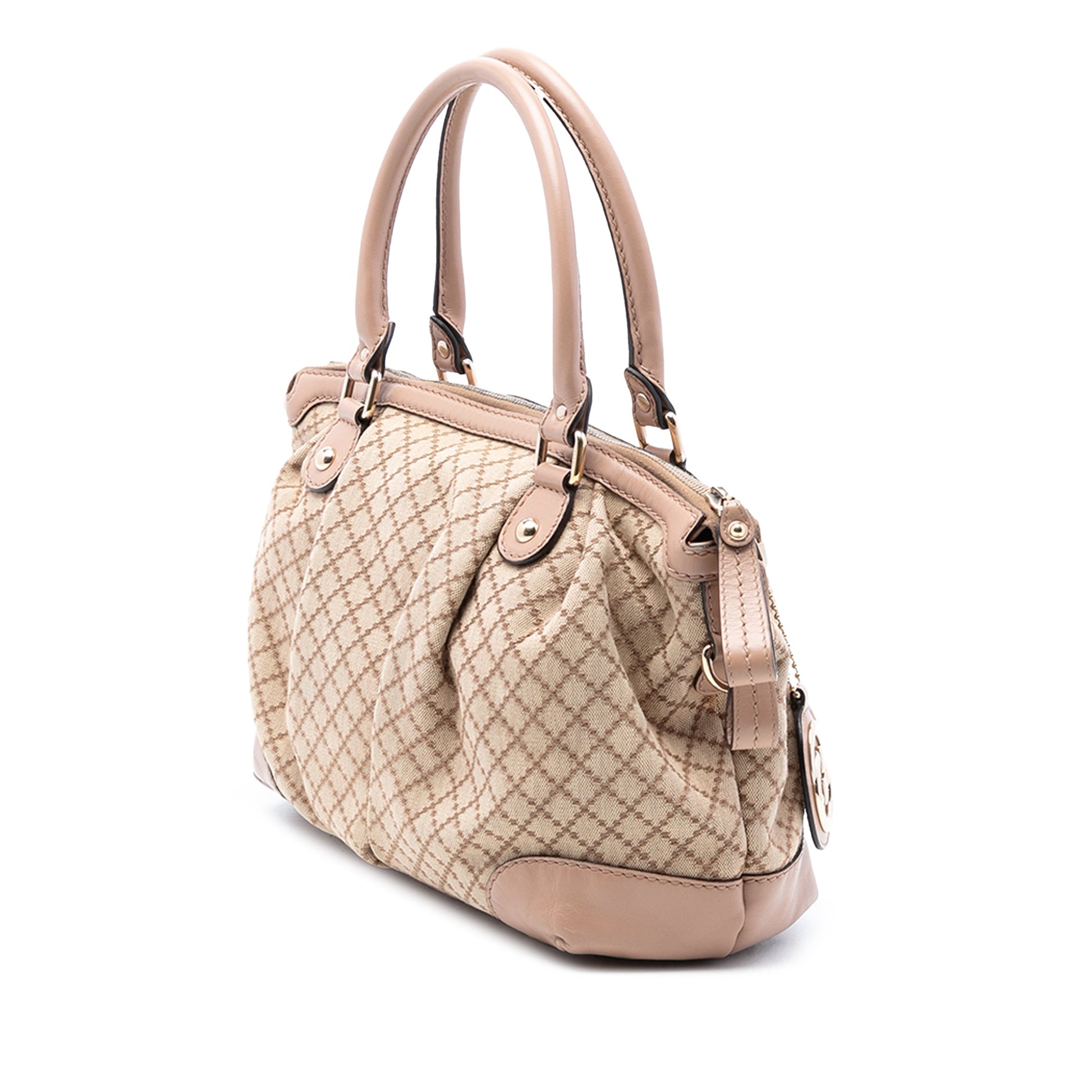 Diamante Canvas Sukey Satchel