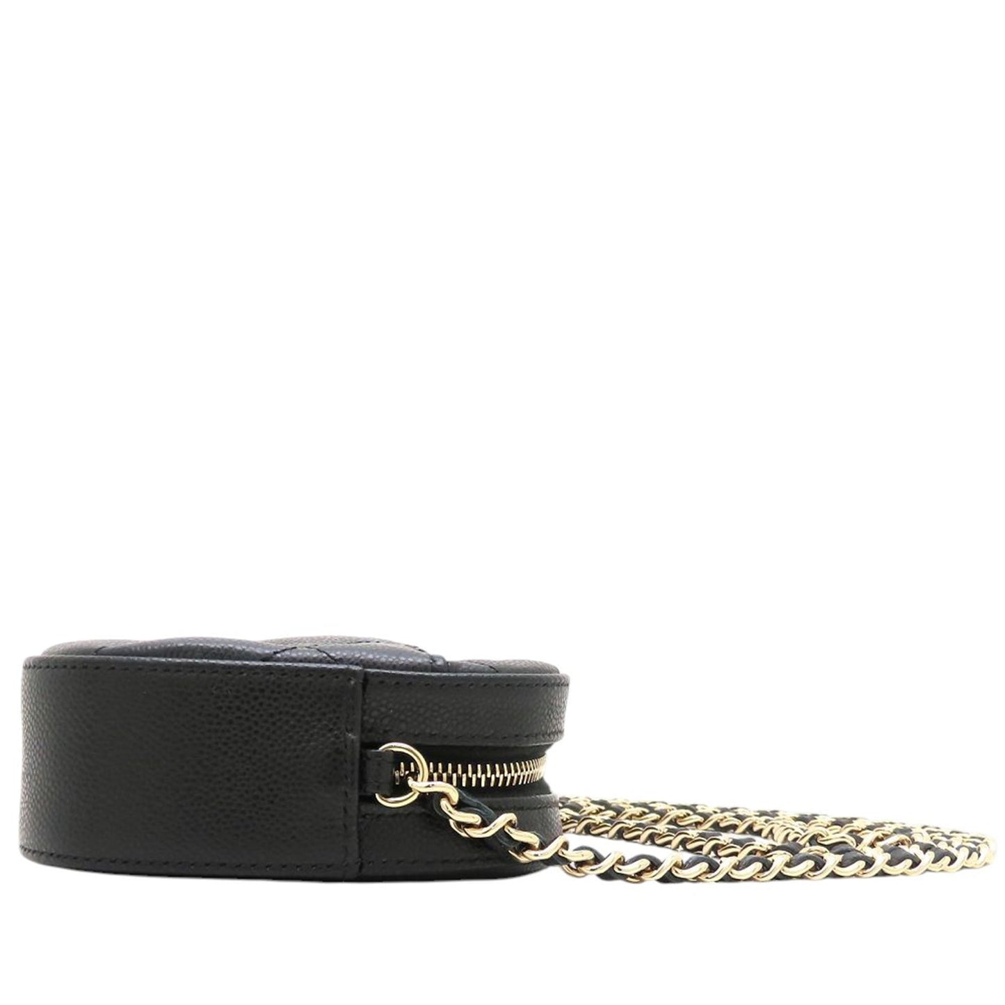 Chanel CC Quilted Caviar Camera Bag