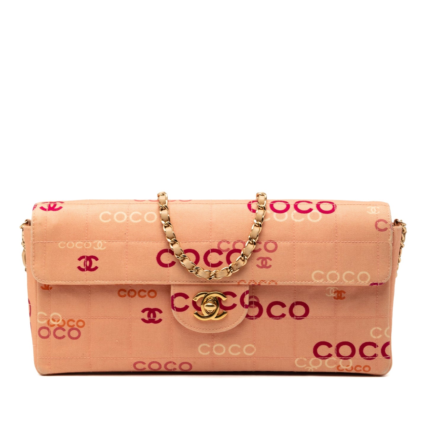 CC Chocolate Bar Canvas Logo East West Flap
