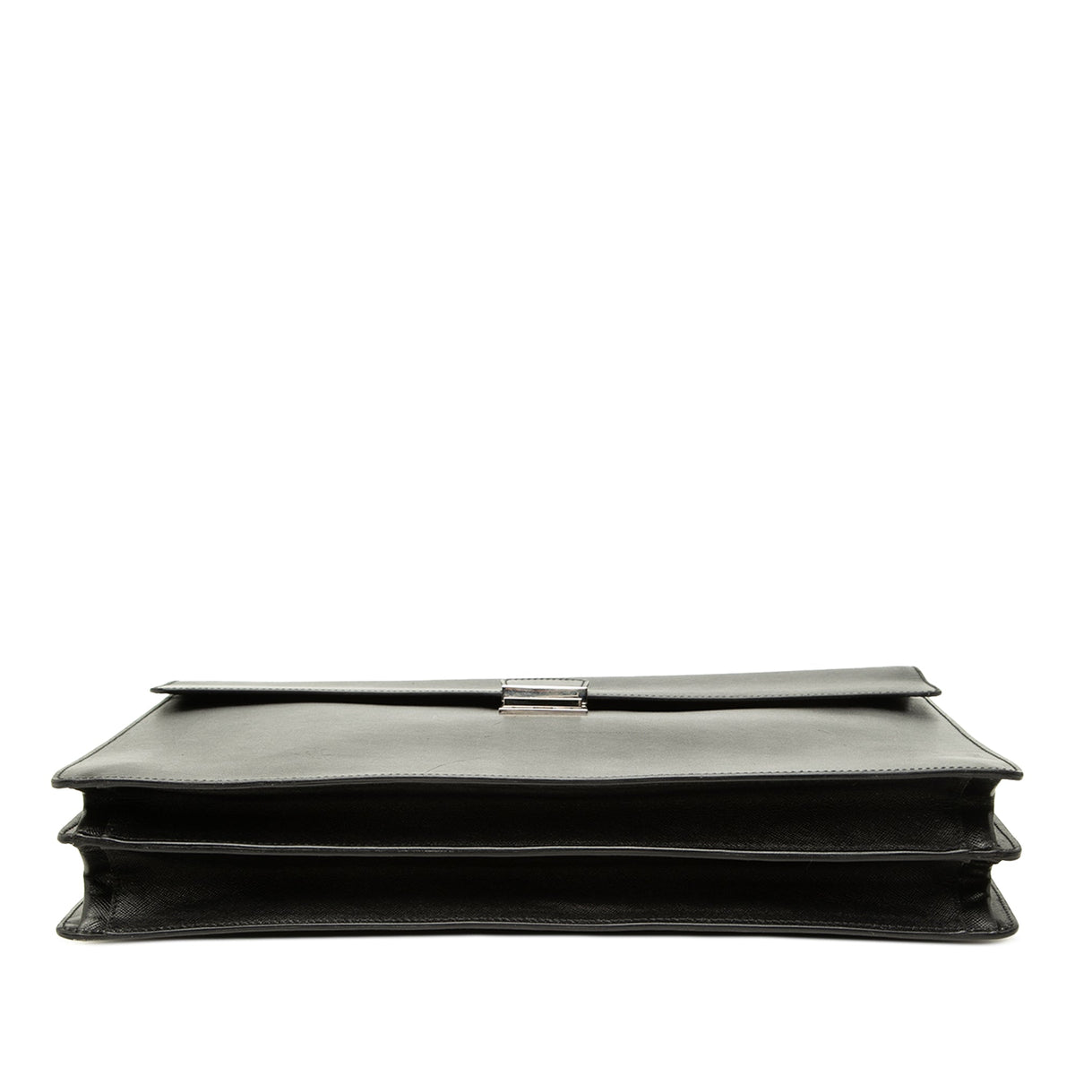 Prada Saffiano Briefcase — Black