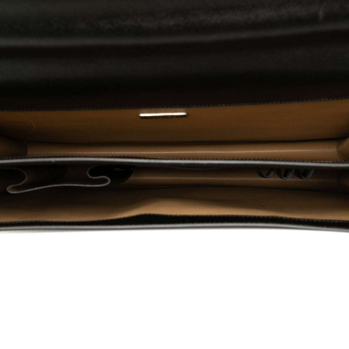 Prada Saffiano Briefcase — Black