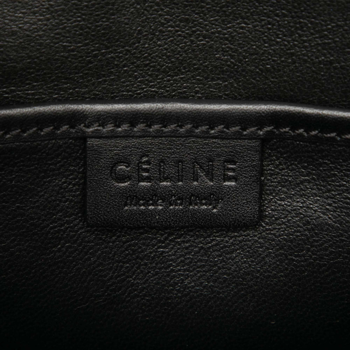 Celine Nano Tricolor Nubuck and Drummed Calfskin Luggage Tote
