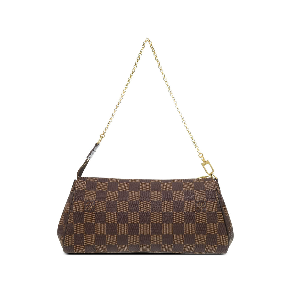 Louis Vuitton Damier Ebene Eva — Brown