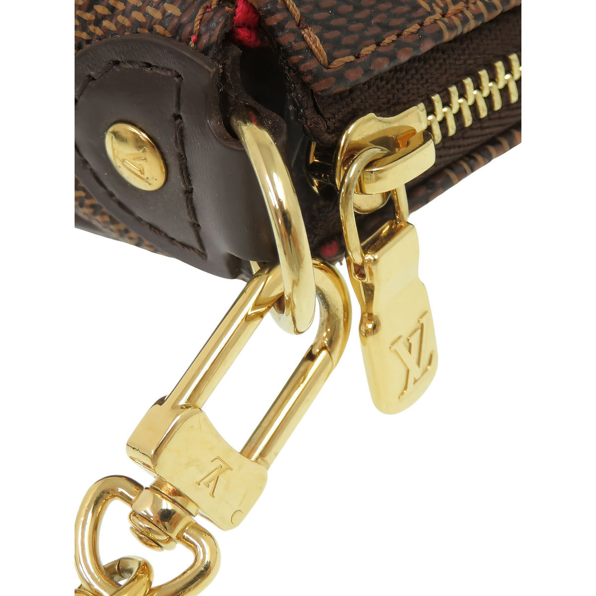 Louis Vuitton Damier Ebene Eva — Brown