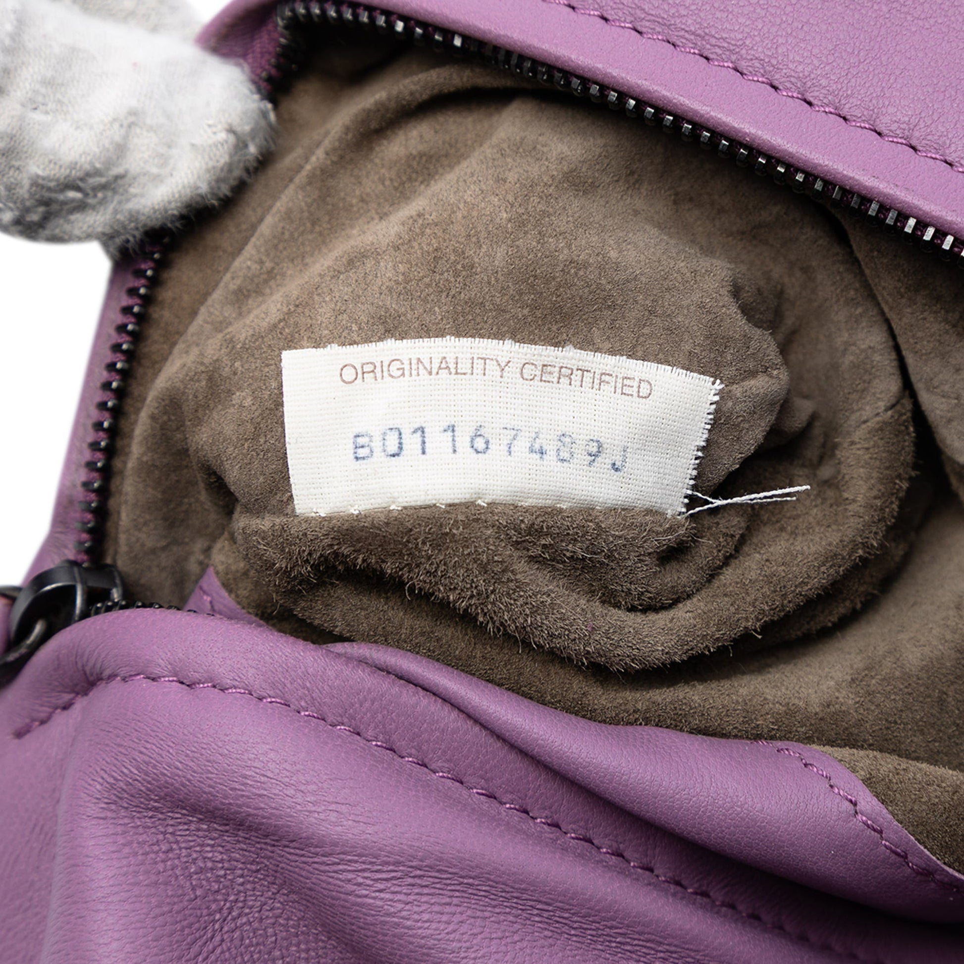 Nappa Intrecciato Turn Lock Clutch