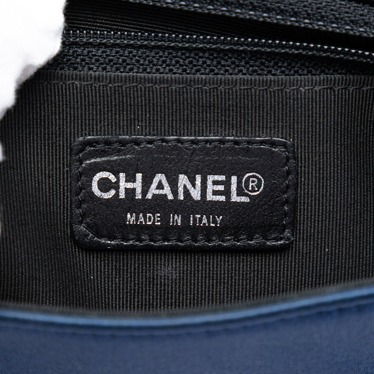 Chanel Mini Chocolate Bar Satin Shoulder Bag