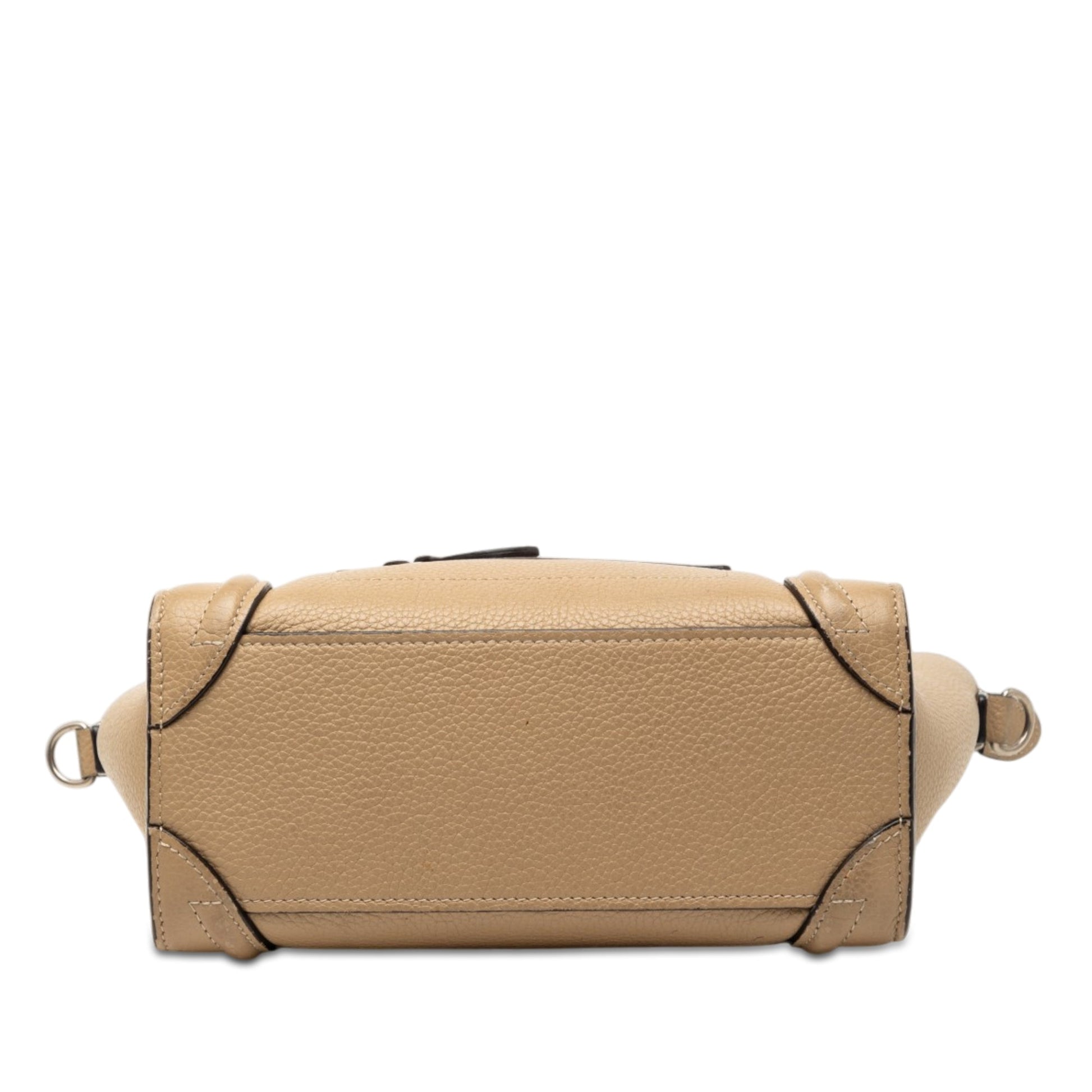 Celine Nano Leather Luggage Tote