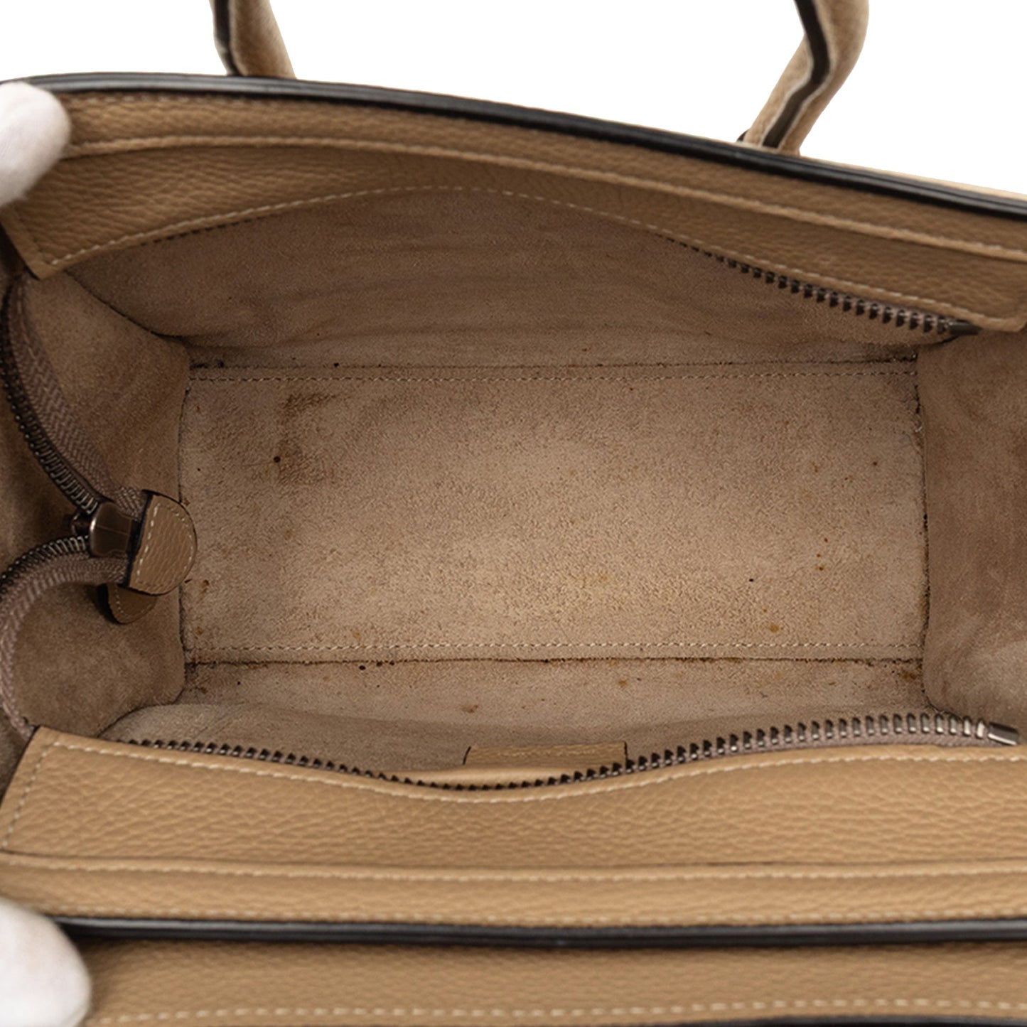 Celine Nano Leather Luggage Tote