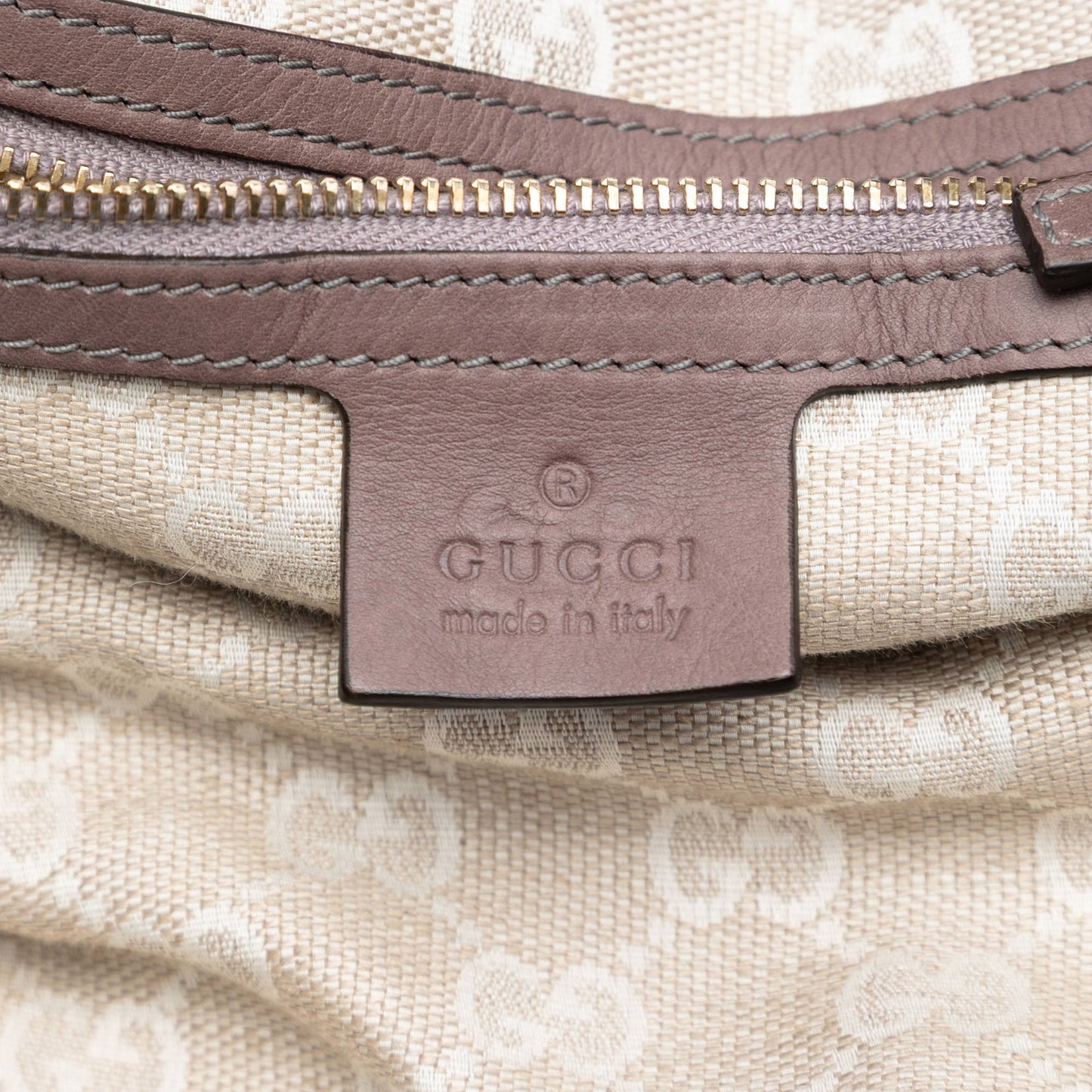 Leather Braided Handle Hobo