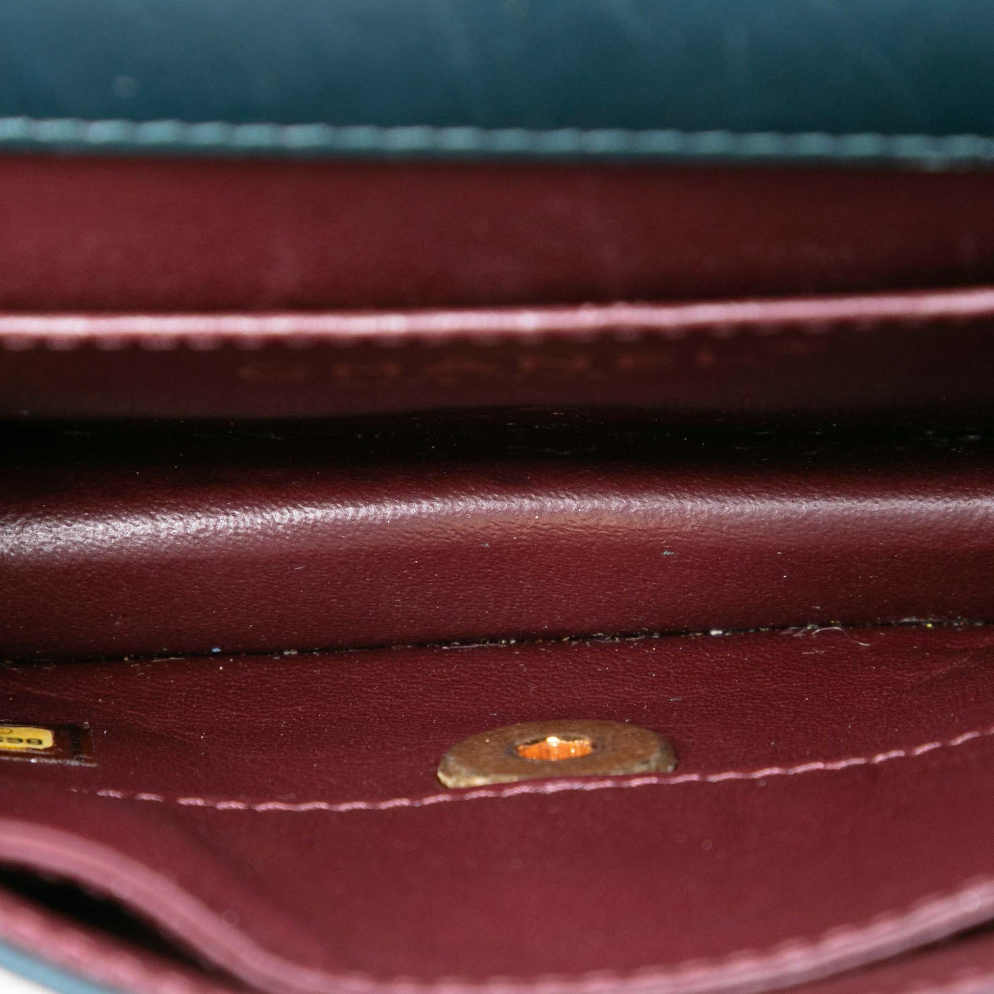 Mini Quilted Lambskin Crossing Times Flap