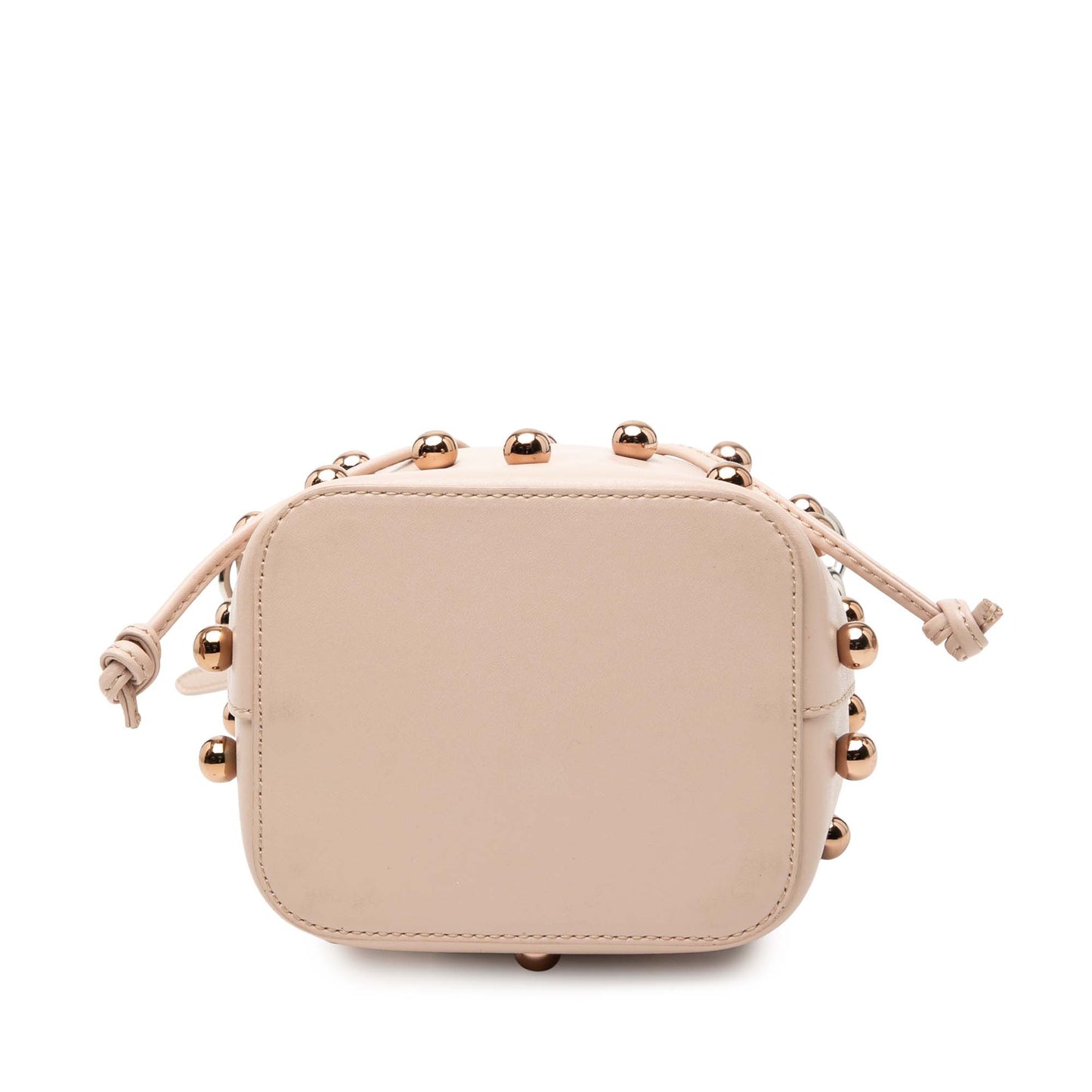 Fendi Mini Studded Calfskin Mon Tresor Bucket Bag