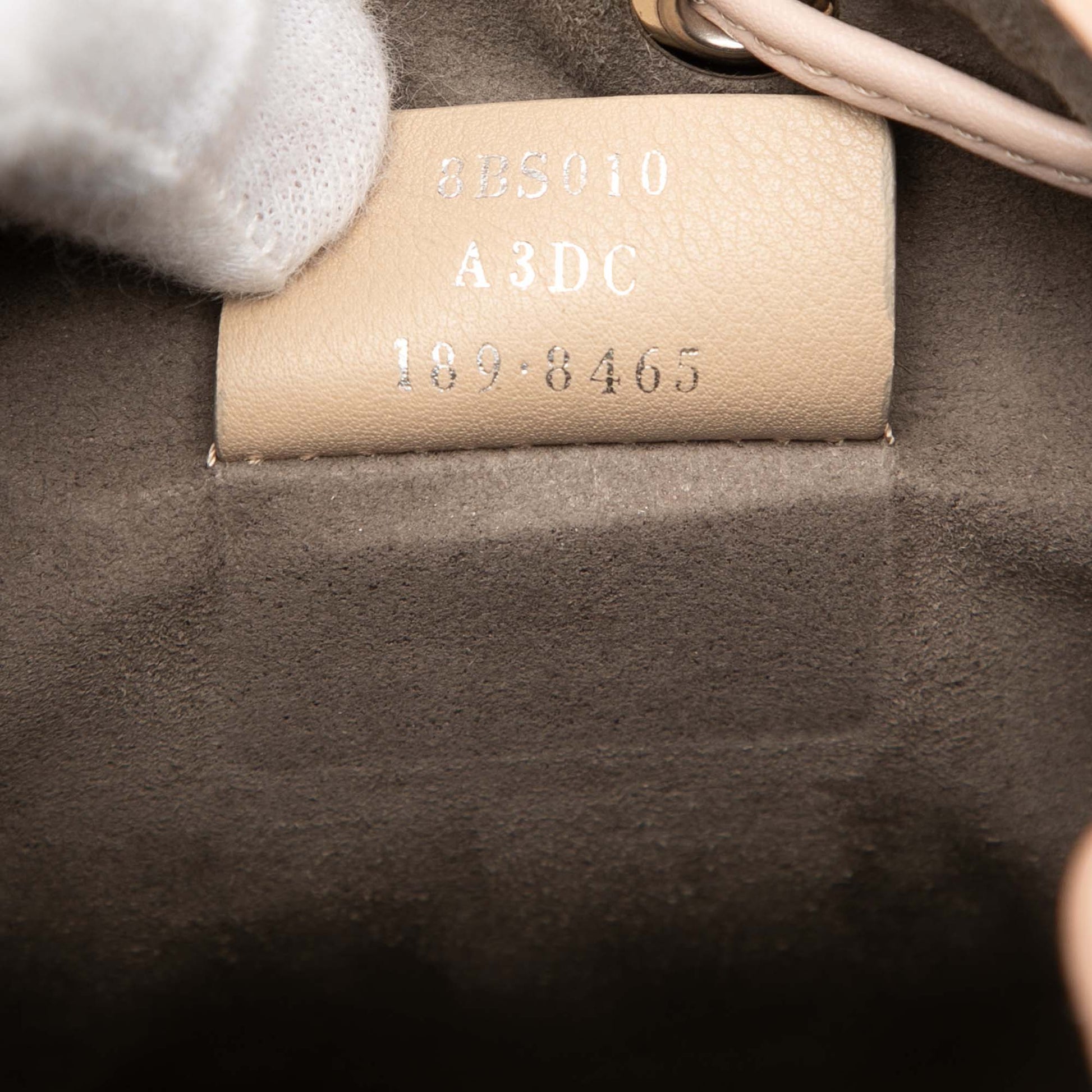 Fendi Mini Studded Calfskin Mon Tresor Bucket Bag