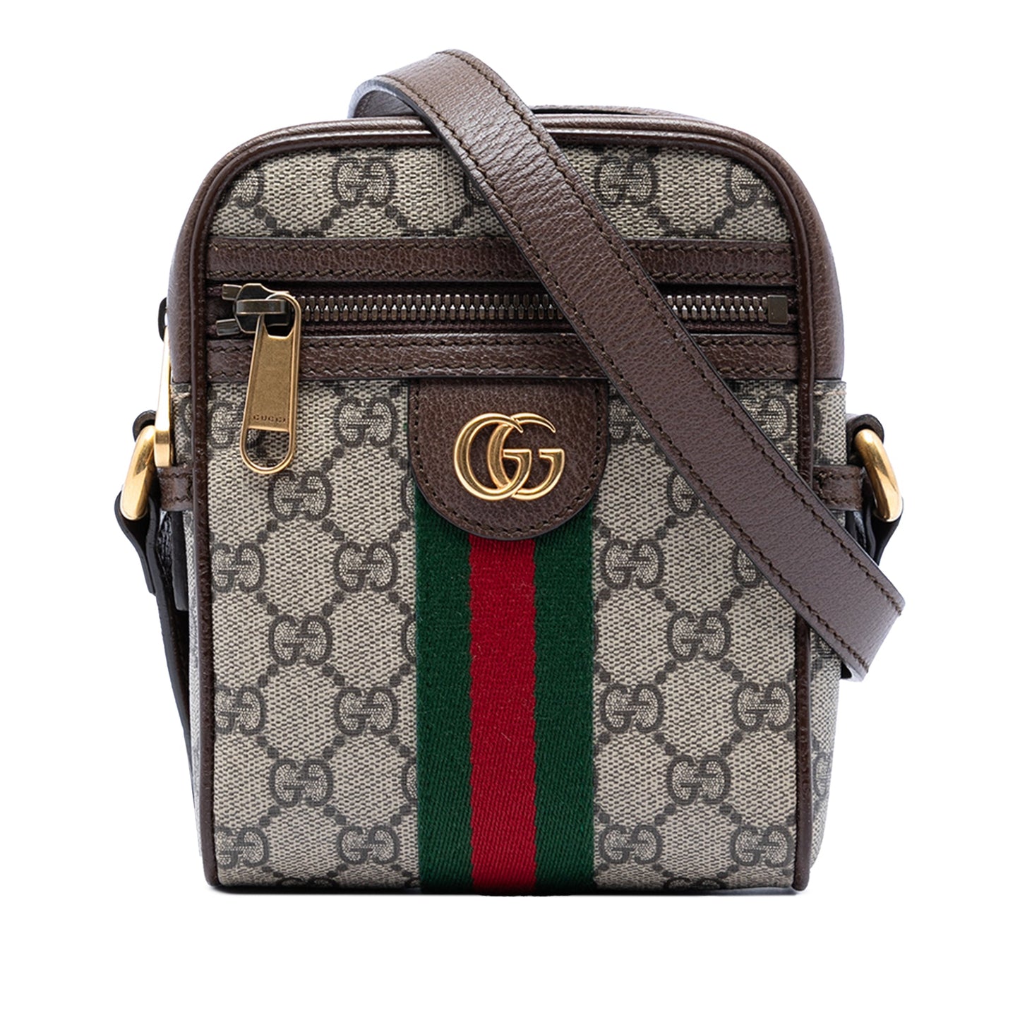 Gucci Mini GG Supreme Web Ophidia Crossbody