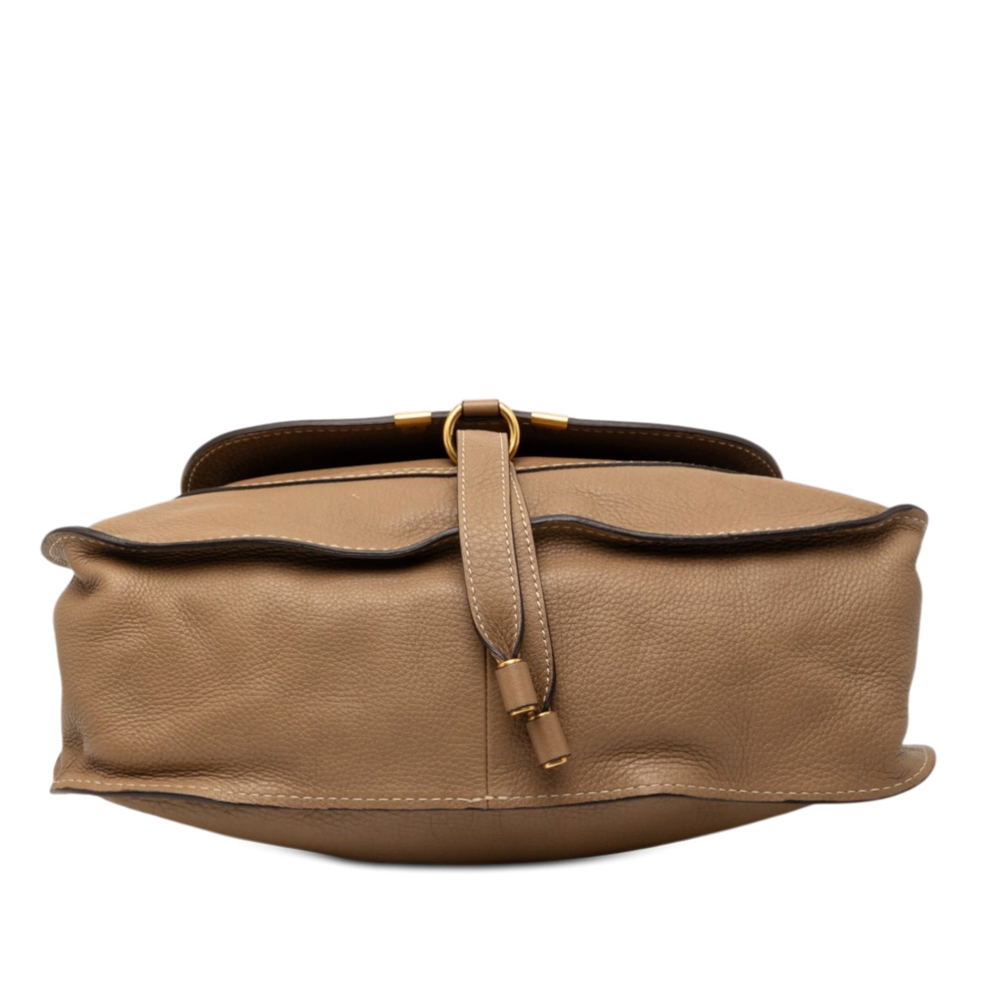 Medium Leather Marcie Satchel