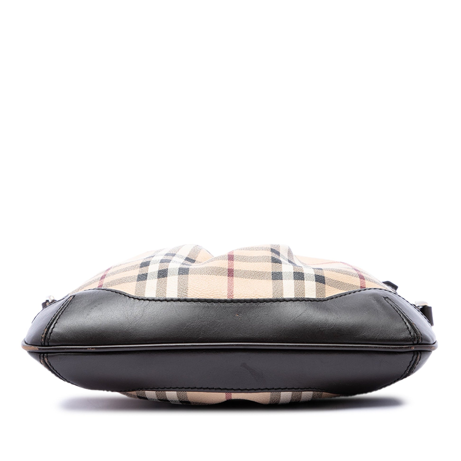 Burberry Medium Haymarket Check Coated Canvas Hartham Crossbody