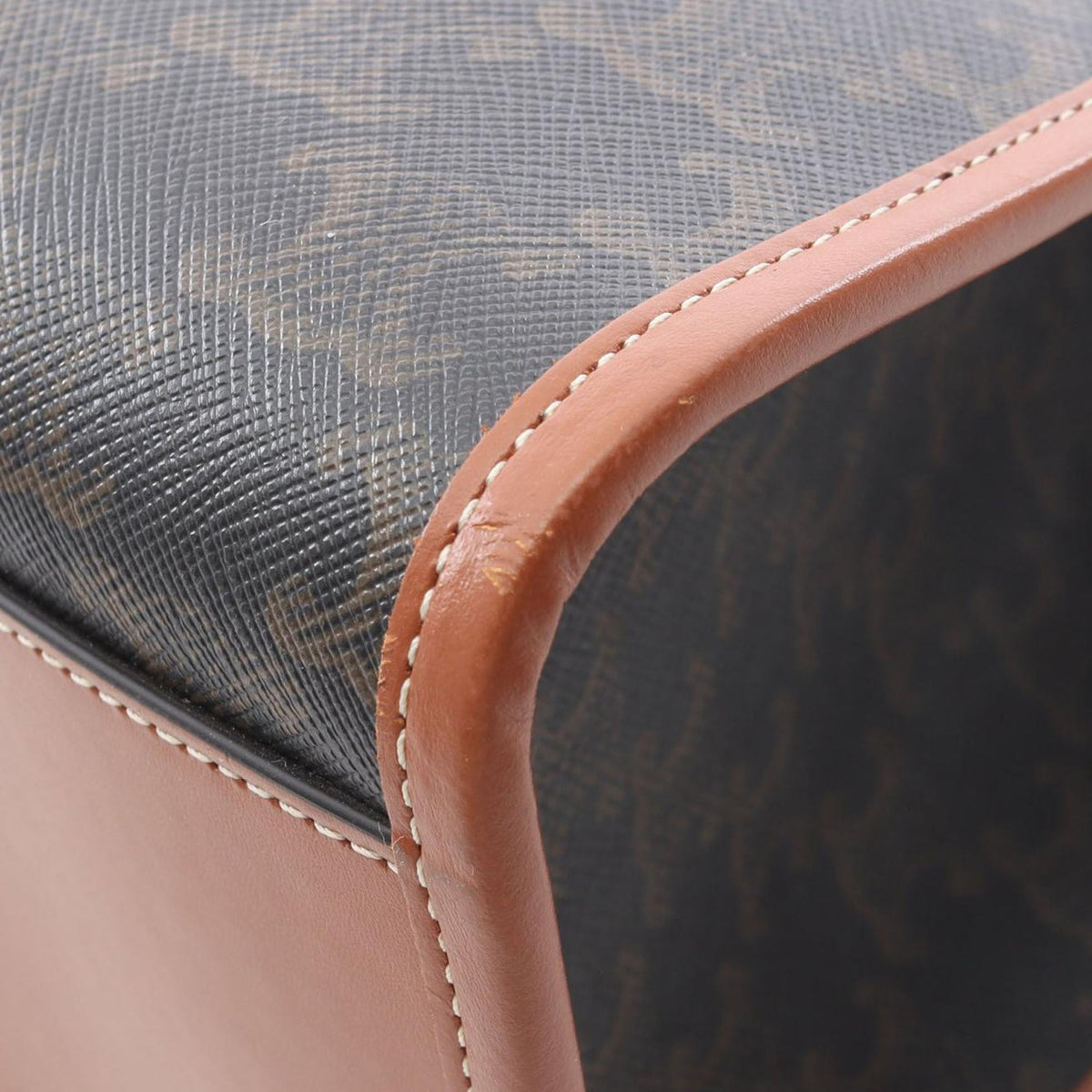 Celine Triomphe Coated Canvas Horizontal Cabas Tote