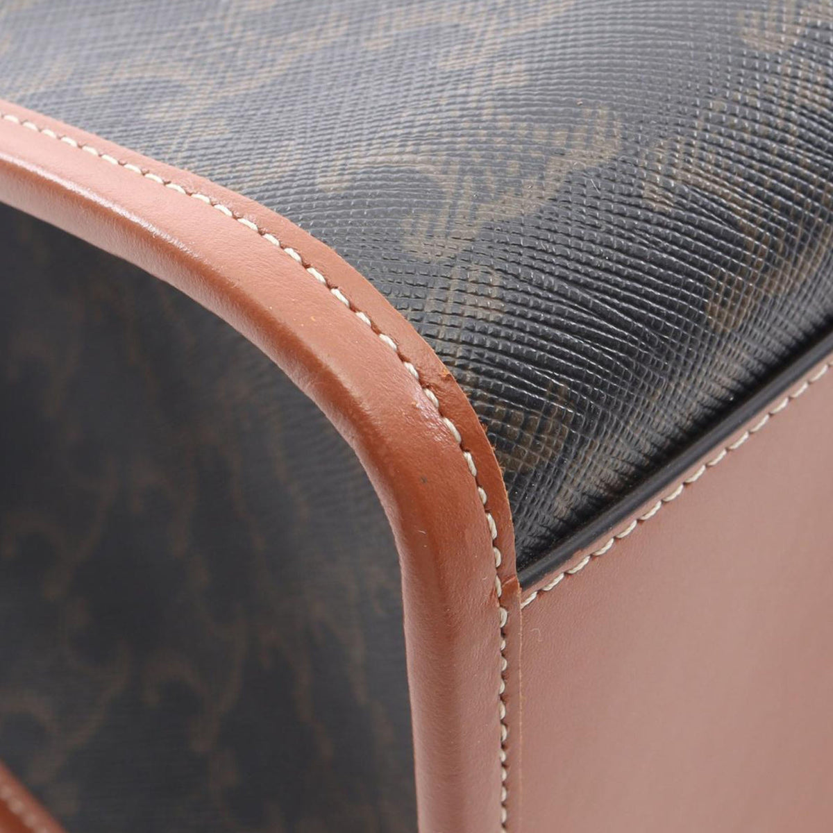 Celine Triomphe Coated Canvas Horizontal Cabas Tote