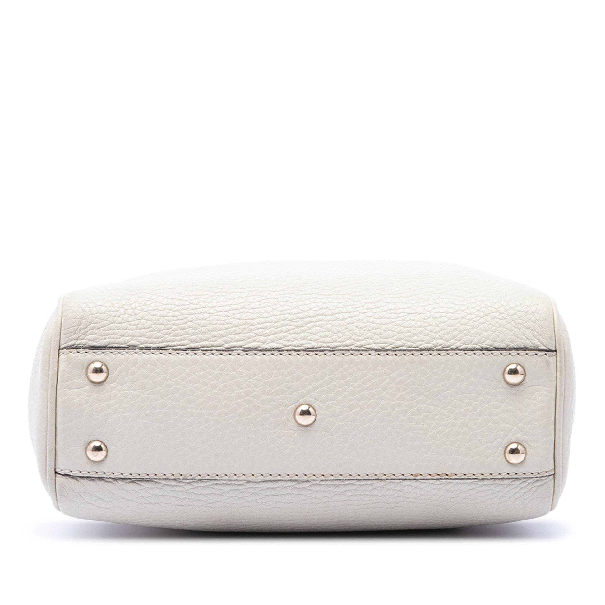 Gucci Mini Calfskin Bamboo Shopper Satchel