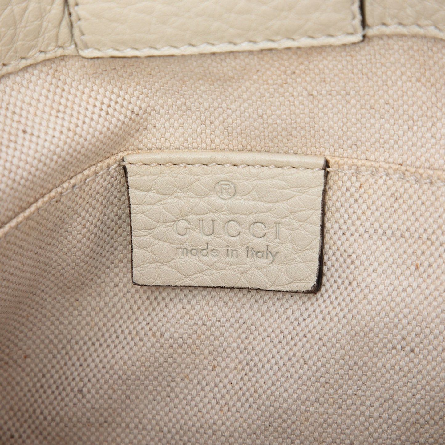Gucci Mini Calfskin Bamboo Shopper Satchel