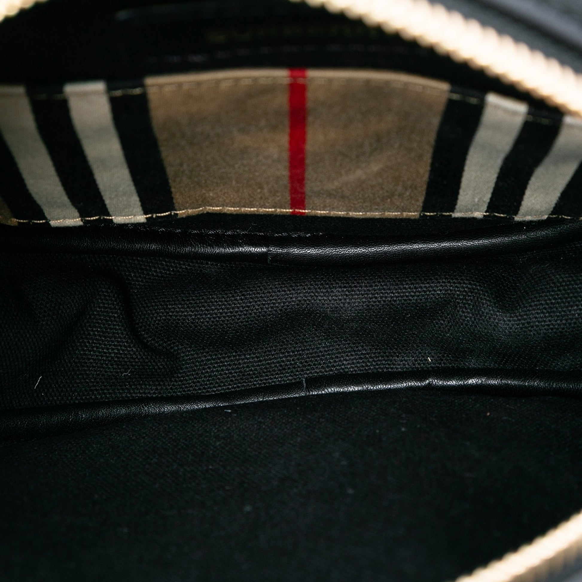 Burberry Icon Stripe Canvas Louise Crossbody