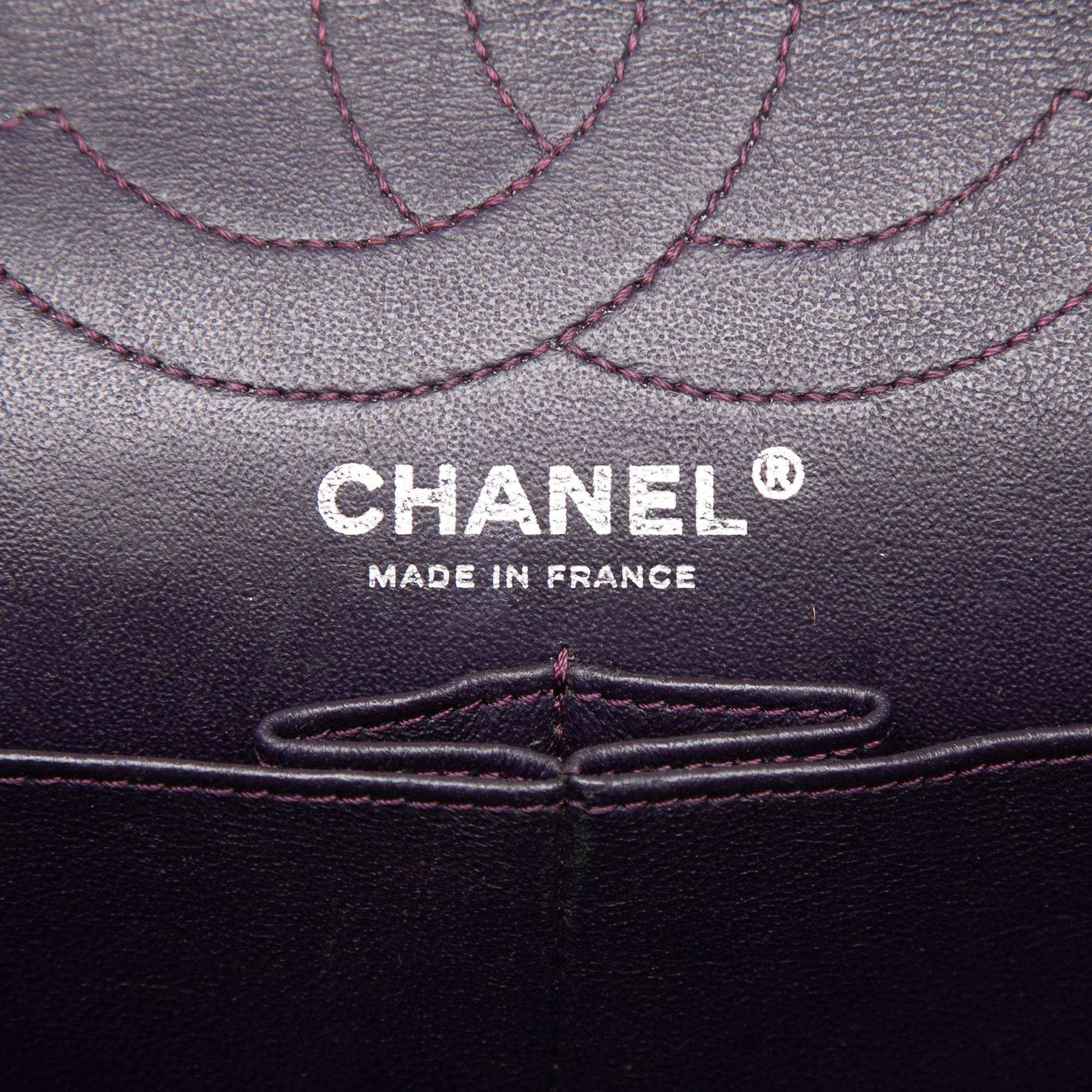 Chanel Quilted Jersey Reissue 2.55 Double Flap 226