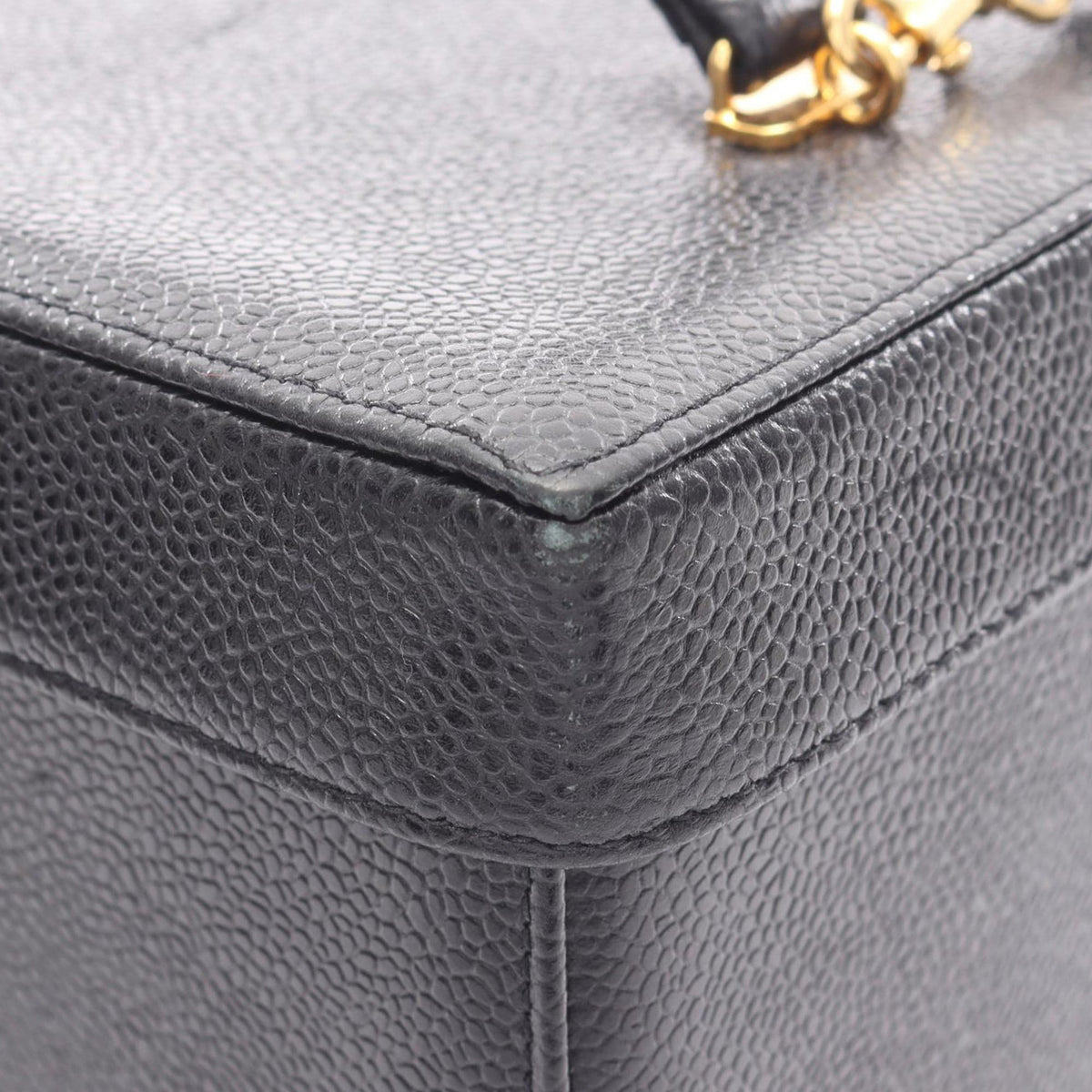 Chanel CC Caviar Vanity Box Case