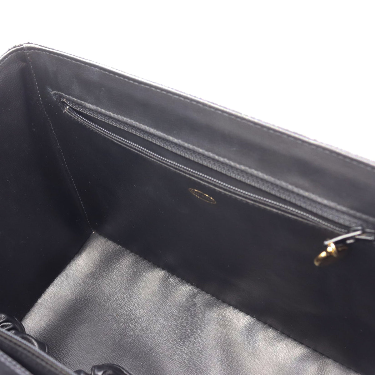 Chanel CC Caviar Vanity Box Case