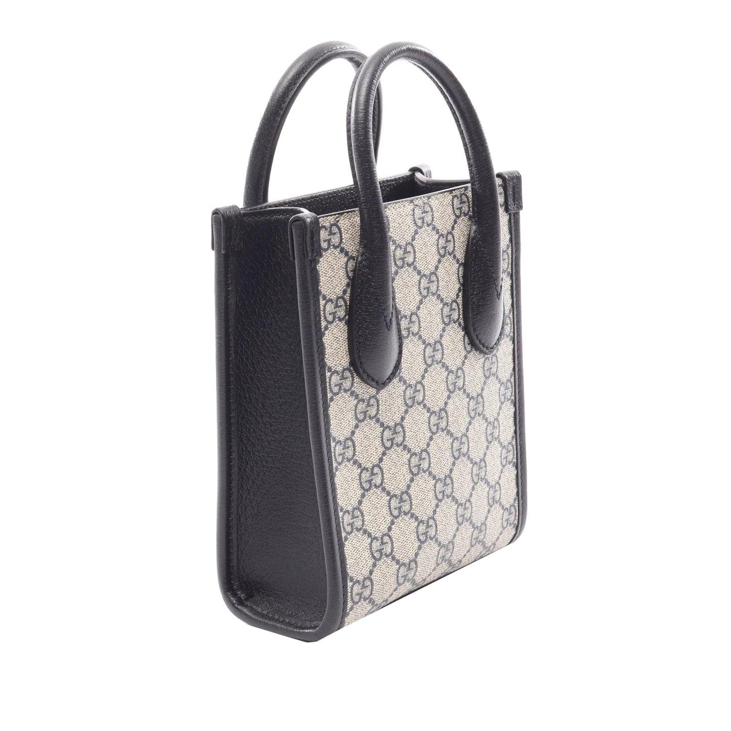 Gucci Mini GG Supreme Interlocking G Satchel