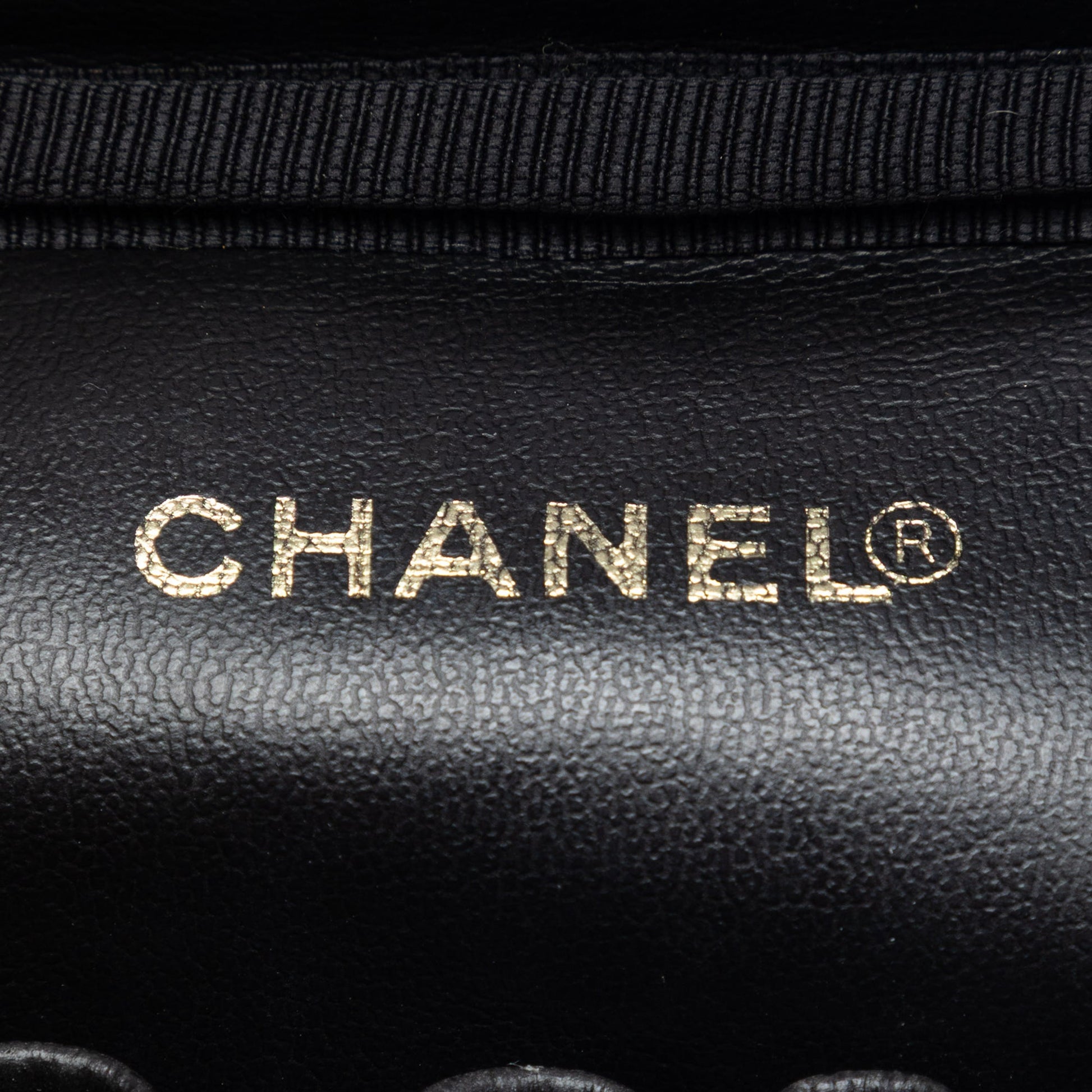 Chanel CC Patent Vanity Bag
