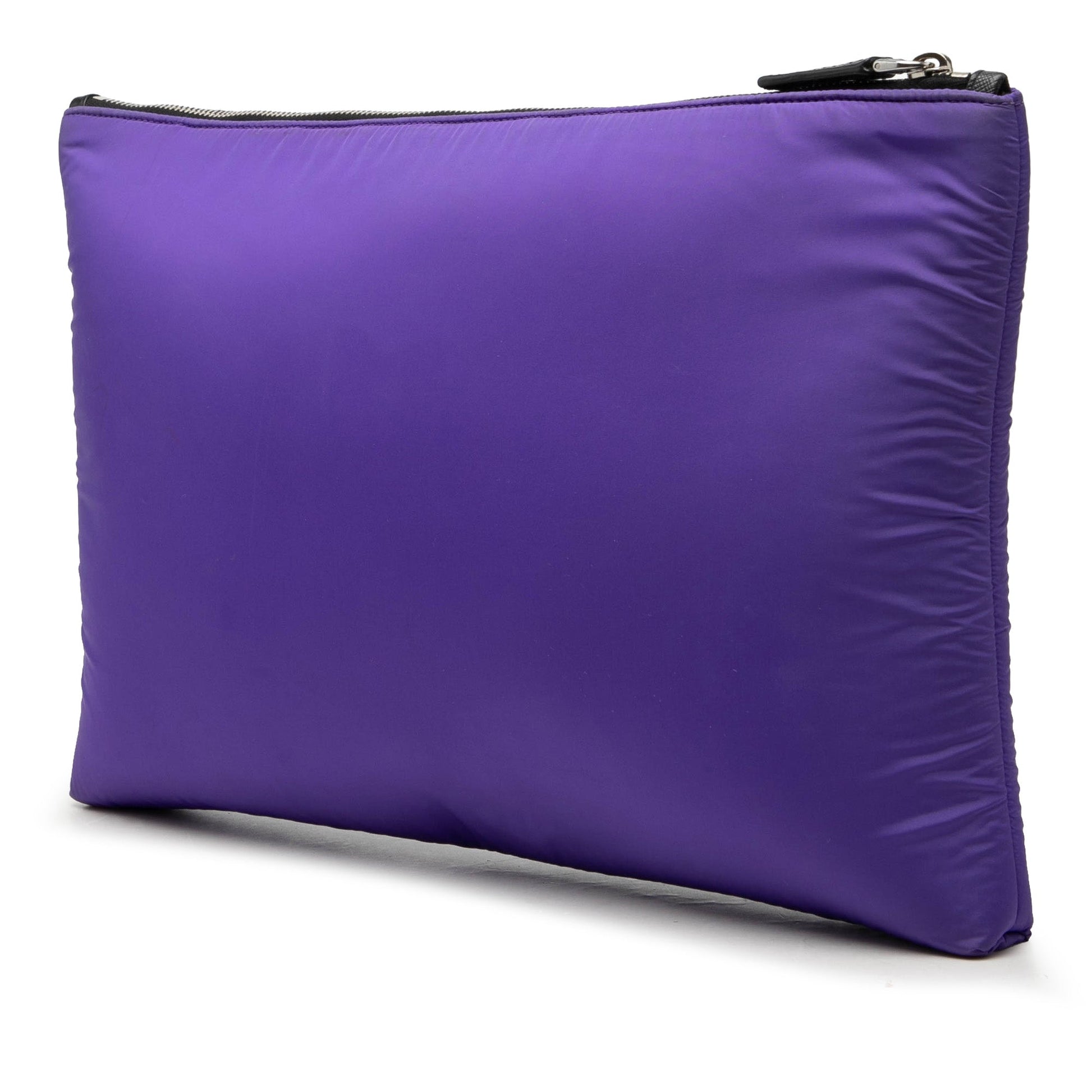 Prada Tessuto Padded Zip Clutch