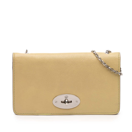 Mulberry Leather Bayswater Wallet on Chain