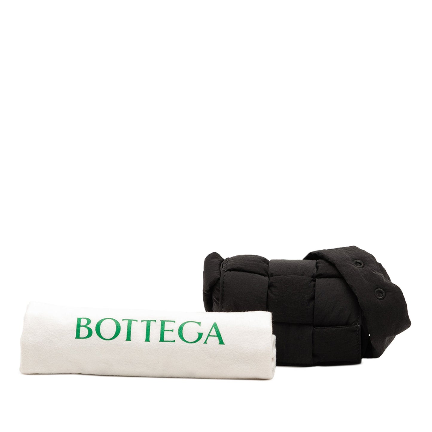 Bottega Veneta Candy Nylon Intrecciato Padded Tech Cassette Crossbody