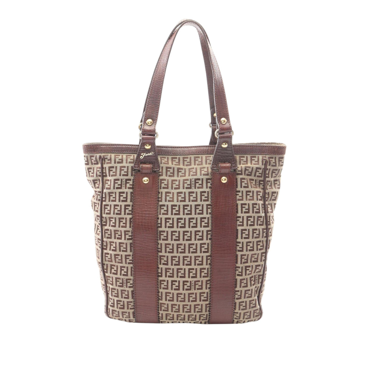 Fendi Zucchino Canvas Tote