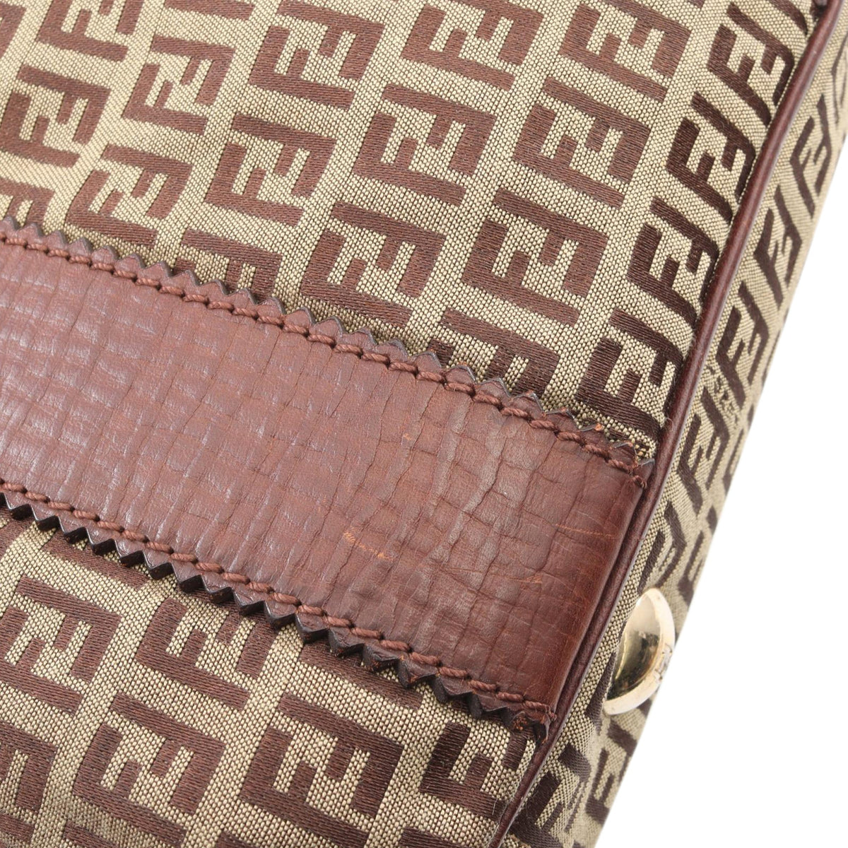 Fendi Zucchino Canvas Tote