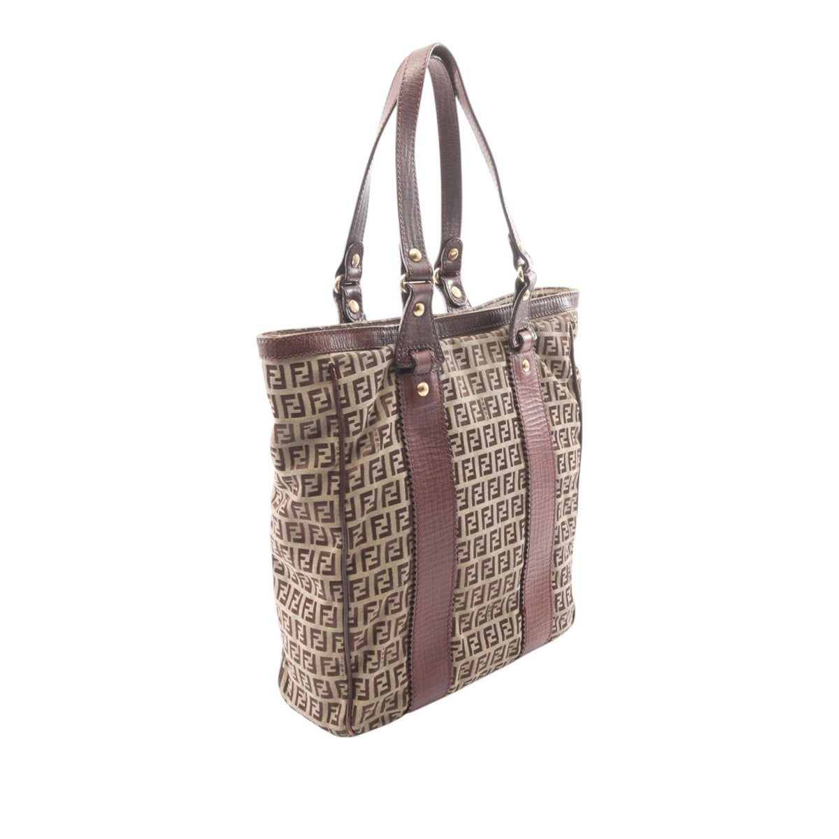 Fendi Zucchino Canvas Tote