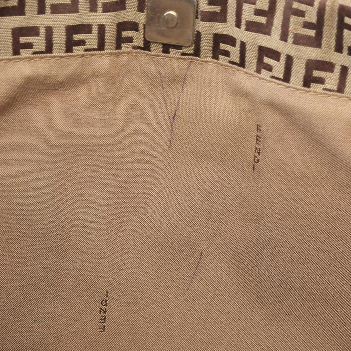 Fendi Zucchino Canvas Tote
